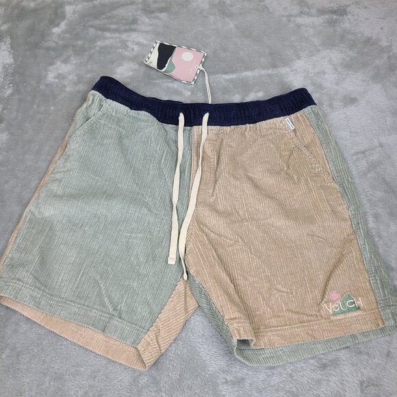 Banks Journal Walk Shorts Mens XL‎ Multi-Color Corduroy Outdoor Beach NEW - Picture 1 of 13